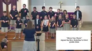 Lenten Service Cross Lutheran Church and School April 9, 2025