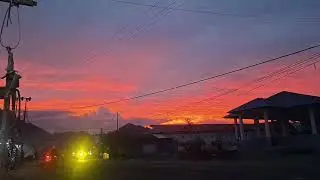 Suasana sore di bunta, morowali utara #sunset #tenang #indah #morowaliutara