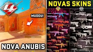 Season 4 has arrived in CS2!! Anubis with changes, 5 new maps and new skins in the drop and arsenal!