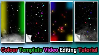 colour light template kinemaster || colour light effect template || colour video editing kaise kare