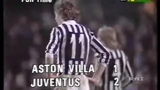 Aston Villa-Juventus/Widzew Lodz-Juventus 1983 sintesi
