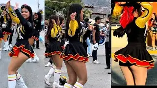🛑✅Cheerleaders from Chone All Stars ✅❤️ #desfile #bastoneras #baile #bailebass 
