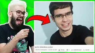 REAGINDO AOS MEUS PRIMEIROS VÍDEOS! (MUITA VERGONHA ALHEIA)