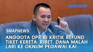 Anggota DPR RI Kritik Refund Tiket Kereta: Ribet, Dana Malah Lari ke Oknum Pegawai KAI