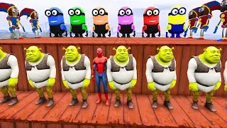 الرجل العنكبوت انقاذ باتمان Spider-Man Rescue batman vs iron man vs venom funny Game GTA 5 superhero