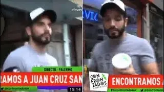 APARECI&Oacute; Juan Cruz Sanz y rompi&oacute; el silencio