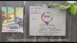 My exhibition for National Art Drive Jun 20, 2020