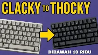 Cara DIY Mod Keyboard Mechanical