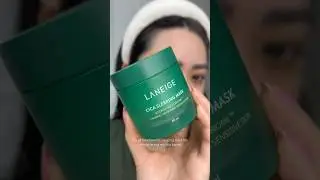 Soothing + strengthening your skin barrier with Laneige Cica sleeping mask #skincare #skin #kbeauty