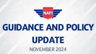 CFI Signatures and CFI Advisory Circular Updates - November 2024