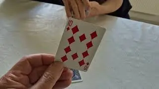 Incredible time card trick #cardmagic #magictricks #sleightofhand
