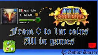 Soccer Stars - FROM 0 TO 1M COINS [without losing any match] - All in games