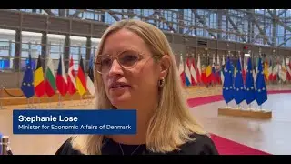 Stephanie Lose, Minister for Economic Affairs of Denmark, at EFTA ECOFIN Meeting