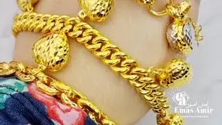 Rantai Tangan Gantung Love 916 Terbaru