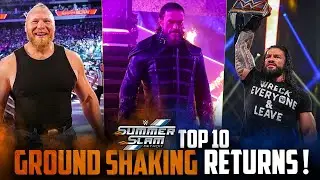 TOP 10 most EPIC SummerSlam RETURNS of all time !