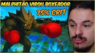NUNCA IMAGINEI QUE ESSA BUILD NO MALPHITE IA FAZER ISSO