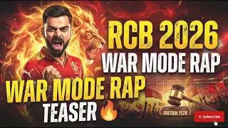 IPL Auction 2026 live | RCB and CSK official rap song |NS Music Studio| #ipl