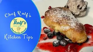 Chef Rolf's New Florida Kitchen Tip - Baked Cheesecake