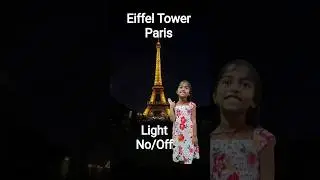 Eiffel Tower Paris Power off Light On #new #trending #shorts #viral # #toptrending