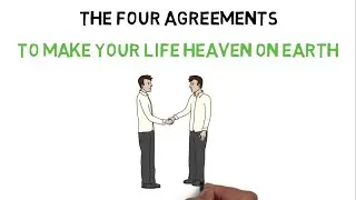 4 AGREEMENTS FOR HAVING A SUCCESSFUL AND HAPPY LIFE (HINDI) - THE FOUR AGREEMENTS BOOK SUMMARY