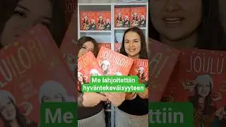 Lahjoitettiin meid&auml;n kirjoja #elinasofia #kirja #lahja #joulu #kiitos