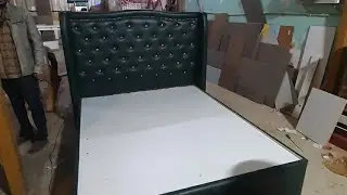 Cushion bed with Hydraulics ,by bhavaani shree interior