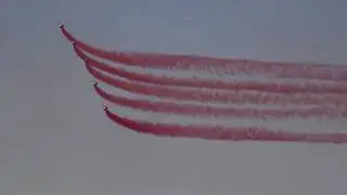 The Red Arrows Air Show - Qatar 2017