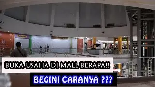 CARA MEMULAI USAHA MINUMAN DI MALL💯INI WAKTU YANG TEPAT SEWA LAGI DISKON PENGUNJUNG MULAI RAMAI