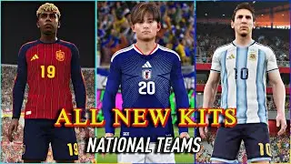 eFootball 2026 | Обновление комплектов формы сборных! 🔥Аргентина, Испания и Япония 😍 Лучшая форма...