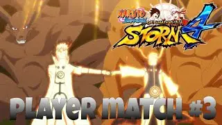 Naruto Shippuden Ulitimate ninja Storm 4 Player Match #3
