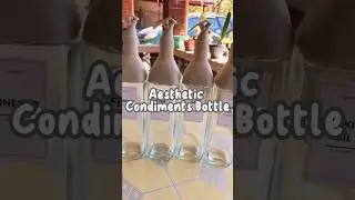 Aesthetic Condiments Bottle.