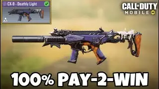 * New CX-9 Deathly Light Skin Is Definitely Pay 2 Win (Best CX-9 Gunsmith)