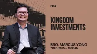 FGA Online Service (10:30am) // 7th December 2025 (Bro. Marcus Yong)