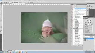 newborn Photo Merge :  A photoshop tutorial