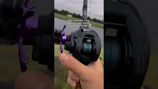 Why does my fishing reel sound like this?!💀 #fishing #shorts