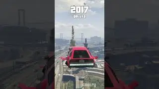 Weaponized Car Evolution 2013 ~ 2023 GTA 5 #shorts