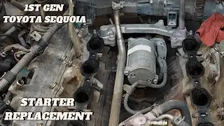 Toyota Sequoia (2001-2007) - Starter Replacement