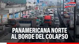 🔴🔵 Panamericana Norte al borde del colapso: 