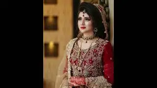 Bridal dress design #hair style ##makeup 👌
