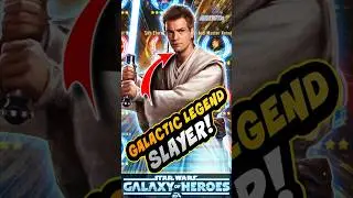 Padawan Obi Wan slays Galactic Legends.