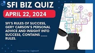SFI's Rules of Success, Gery Carson's personal advice and insight into success, contains ___ rules.