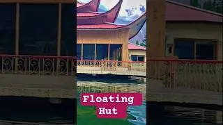 Hut floating on water #beautifulhomes #shorts #floatingrestaurant