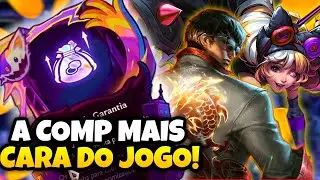 Fechei uma comp s&oacute; com 5 custos no Fast 9! 💰🔥 TFT SET 15