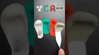 What color do mixed YEAH make #alphabetlore #colormixing #satisfying #yeah #art #shorts