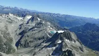 Ch&uuml;ebodenhorn, Pizzo Rotondo, Witenwasserenstock, Leckihorn, Geretal (mit Turbulenzen) 1080p
