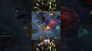 God Tier play by KAKA earth spirit #dota2 #shorts #international