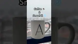 Coffee & Snowfall - The perfect combination #saltlakecity #usa #utah #utahn #beautahful #utahlife