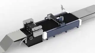 Coil-Fed Fiber Laser Cutting Machine Production Line