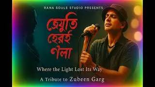 জেউতি হেৰাই গ’লা | A Tribute to Zubeen Garg | Emotional Assamese Song | Rana Souls Studio |