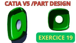 Concevoir des pi&egrave;ces complexes avec Catia V5 Part Design : Techniques avanc&eacute;es